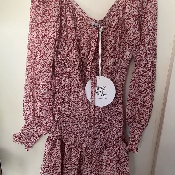 NWT Princess Polly Carrillo Mini Dress Size US 2 - Picture 2 of 4